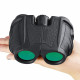 Techsuit  HD Binocular Telescope (BN1) with Nigh Vision, Portable, Multi Coated Lenses, Compact, Easy Focus, 12x25  Black