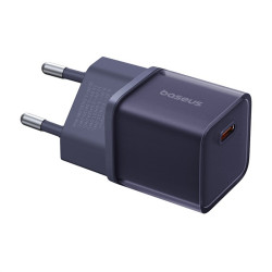 Baseus  Wall Charger Gallium Nitride (P10162504523 00)  GaN5S, Type C, Fast Charge, 30W  Purple