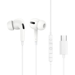 Baseus  Wired Earphones Encok CZ18 (A00170100213 Z1)  Type C, 20Hz 20kHz  Moon White