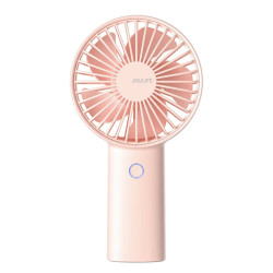 JisuLife  Premium Mini Hand Fan Life3 (F2B)  Portable, Ultra Silent, Type C, 3 Speeds, 4000mAh  Pink JisuLife  Premium Mini Hand Fan Life3 (F2B)  Portable, Ultra Silent, Type C, 3 Speeds, 4000mAh  Pink