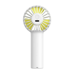 JisuLife  Premium Portable Mini Fan Life1 (FA20)  USB C Rechargeable, 3 Wind Speeds, 2000mAh  White JisuLife  Premium Portable Mini Fan Life1 (FA20)  USB C Rechargeable, 3 Wind Speeds, 2000mAh  White