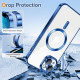 Techsuit Luxury Crystal MagSafe iPhone 13 Deep Blue Techsuit Luxury Crystal MagSafe iPhone 13 Deep Blue