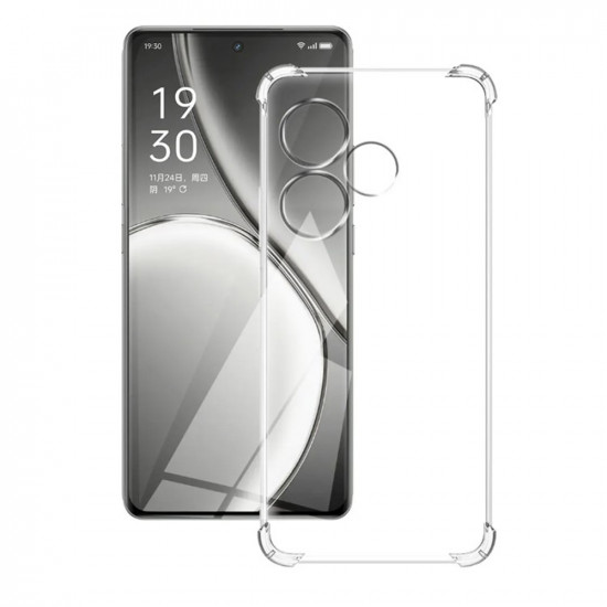 Techsuit  Shockproof Clear Silicone  Realme GT 6 / GT 6T  Clear