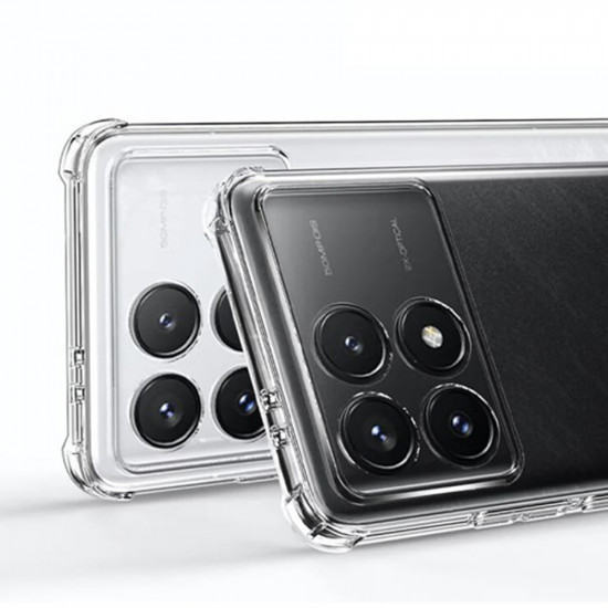 Techsuit Shockproof Clear Silicone Xiaomi Poco F6 Pro Clear Techsuit Shockproof Clear Silicone Xiaomi Poco F6 Pro Clear