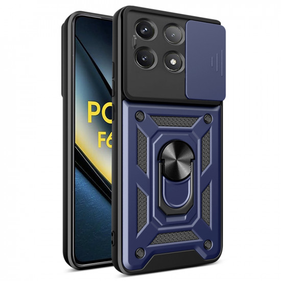 Techsuit  CamShield Series  Xiaomi Poco F6 Pro  Blue