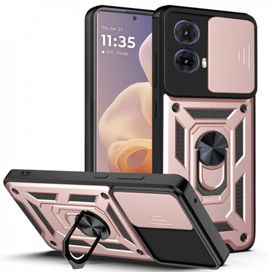 Techsuit  CamShield Series  Motorola Moto G85  Rose Gold