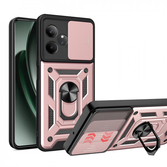 Techsuit  CamShield Series  Realme GT 6 / GT 6T  Rose Gold