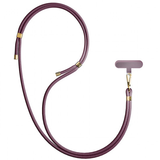 3MK EasyClip Elite Mulberry (gold) Phone lanyard