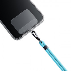 3MK EasyClip Light Blue (black) Phone lanyard