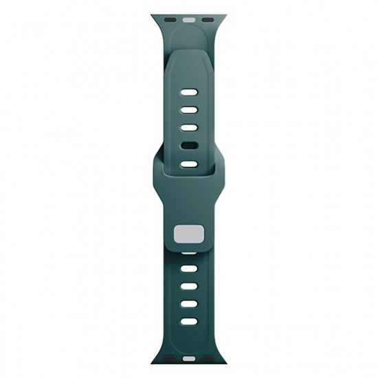 3MK Silicone Watch Strap evergreen for Apple Watch 38/40/41mm