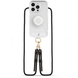 Just Elegance Case 3in1 PopGrip iPhone 15 Pro 6.1" przezroczysty/clear 30525