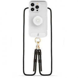 Just Elegance Case 3in1 PopGrip iPhone 15 Pro Max 6,7" przezroczysty/clear 30526