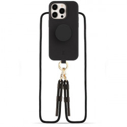 Just Elegance Case 3in1 PopGrip iPhone 15 Pro Max 6.7" black 30486