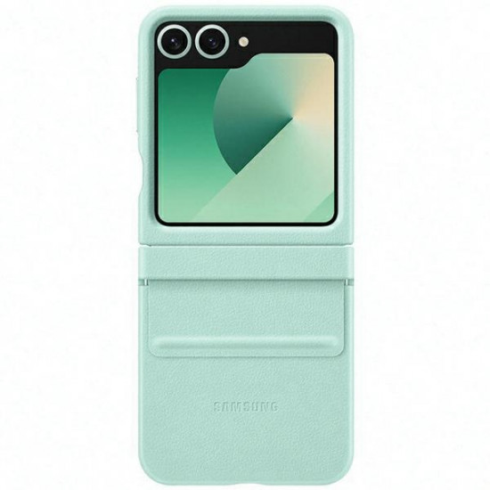 Samsung EF-VF741PMEGWW Z Flip6 F741 mint Flap ECO-Leather Case Samsung EF-VF741PMEGWW Z Flip6 F741 mint Flap ECO-Leather Case