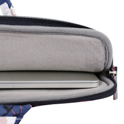 CanvasArtisan  Laptop Briefcase (H43 C22)  Slim, for 15 16 inch Devices, Zipper, Polyester  Blue