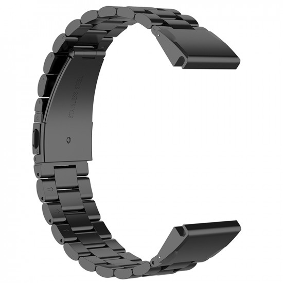 Techsuit  Watchband QuickFit 22mm (W010)  Garmin Fenix 5/5 Plus 6/6 Pro/7/Forerunner 935/945/955/Approach S60/S62  Black