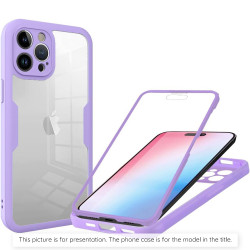 Techsuit  ColorVerse 360 Series + Screen Protector  Xiaomi Poco F6 Pro  Purple