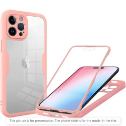 Techsuit  ColorVerse 360 Series + Screen Protector  Xiaomi Poco F6 Pro  Pink