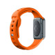 3MK Silicone Watch Strap orange for Apple Watch 42/44/45/49mm