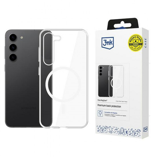 3MK Clear MagCase Samsung Galaxy S23 5G