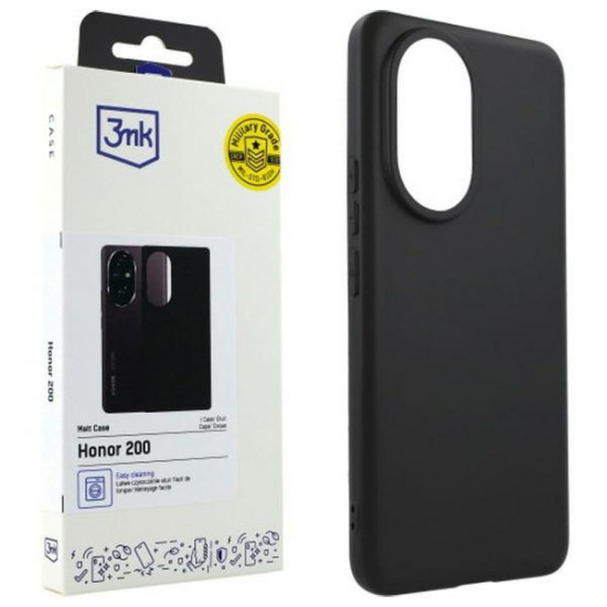 3MK Matt Case Honor 200 black