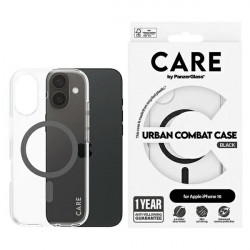 CARE by PanzerGlass Flagship Case iPhone 16 6.1" black MagSafe 1345