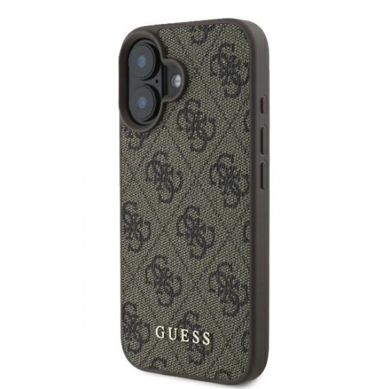 Guess GUHCP16MG4GFBR iPhone 16 Plus 6.7" brown hardcase 4G Classic