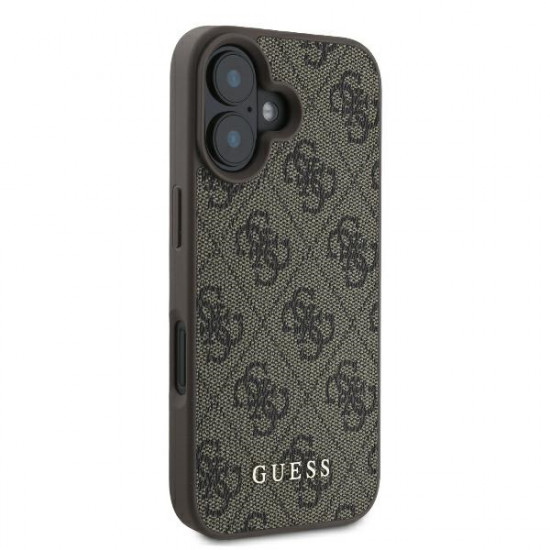 Guess GUHCP16MG4GFBR iPhone 16 Plus 6.7" brown hardcase 4G Classic