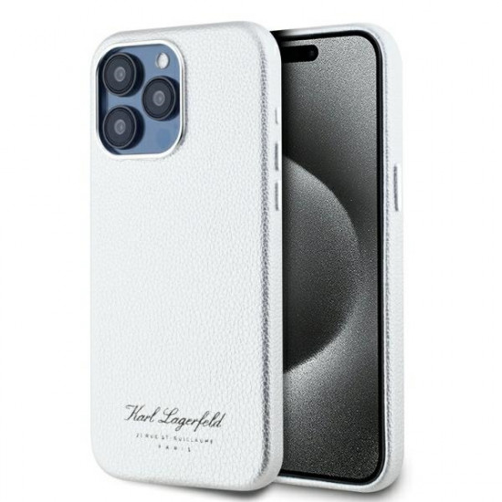 Karl Lagerfeld KLHCP16LPGWCMKHG iPhone 16 Pro 6,3" hardcase grey hotel RSG