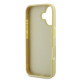 Karl Lagerfeld KLHCP16SPFMFBKMD iPhone 16 6.1" gold hardcase Metal Signature