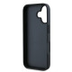 Karl Lagerfeld KLHCP16SPGKLKCPK iPhone 16 6.1" black hardcase Monogram Karl&Chaoupette Head Pin