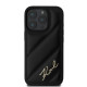 Karl Lagerfeld KLHCP16XPQDSMGK iPhone 16 Pro Max 6.9" black hardcase Quilted Signature