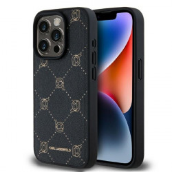 Karl Lagerfeld KLHMP15LPGKHPHK iPhone 15 Pro 6.1" black Magsafe Karl Head