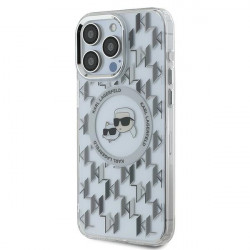 Karl Lagerfeld KLHMP15XHMCKMHT iPhone 15 Pro Max 6.7" transparent IML Monogram Karl&Choupette Head MagSafe Karl Lagerfeld KLHMP15XHMCKMHT iPhone 15 Pro Max 6.7" transparent IML Monogram Karl&Choupette Head MagSafe