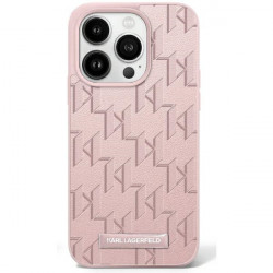 Karl Lagerfeld KLHMP16SPKHPORPP iPhone 16 6.1" pink hardcase Hot Stamp Magsafe