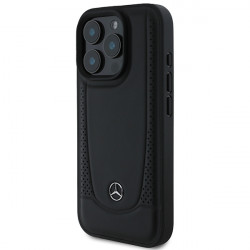 Mercedes MEHCP16XARMBK iPhone 16 Pro Max 6.9" black hardcase Leather Urban
