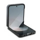 Mercedes MEHMZF623RBGVK Z Flip6 F741 black Leather Wood Imitation MagSafe Mercedes MEHMZF623RBGVK Z Flip6 F741 black Leather Wood Imitation MagSafe