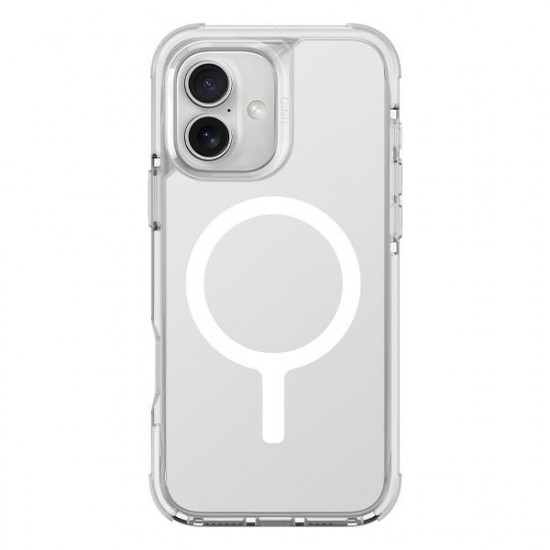 UNIQ case Combat Luminous iPhone 16 6.1" Magclick Charging lwhite