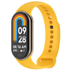 Techsuit  Watchband (W014)  Xiaomi Mi Band 8 / 8 NFC  Yellow