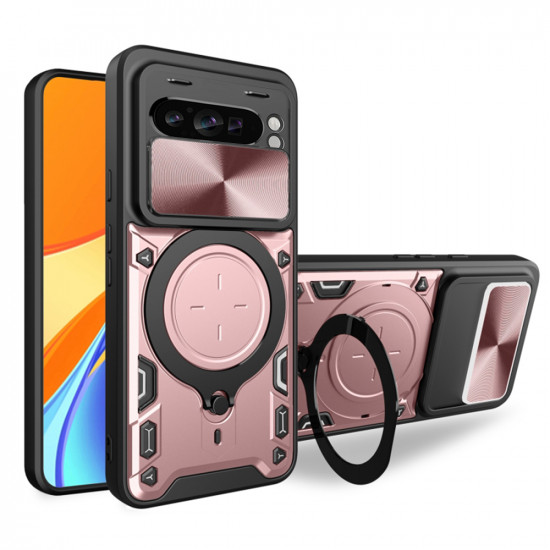 Techsuit  CamGuard Pro  Google Pixel 9 / 9 Pro  Rose Gold