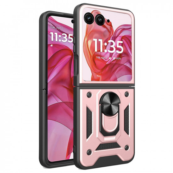 Techsuit  CamShield Series  Motorola Razr 50 Ultra  Rose Gold