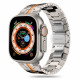 Techsuit Watchband (W063) Apple Watch 1/2/3/4/5/6/7/8/9/SE/SE 2/Ultra/Ultra 2 (42/44/45/49mm) Titanium Orange Techsuit Watchband (W063) Apple Watch 1/2/3/4/5/6/7/8/9/SE/SE 2/Ultra/Ultra 2 (42/44/45/49mm) Titanium Orange