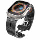 Techsuit  Watchband (W063)  Apple Watch 1/2/3/4/5/6/7/8/9/SE/SE 2/Ultra/Ultra 2 (42/44/45/49mm)  Titanium