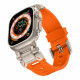 Techsuit Watchband (W064) Apple Watch 1/2/3/4/5/6/7/8/9/SE/SE 2/Ultra/Ultra 2 (42/44/45/49mm) Titanium Silver Orange Techsuit Watchband (W064) Apple Watch 1/2/3/4/5/6/7/8/9/SE/SE 2/Ultra/Ultra 2 (42/44/45/49mm) Titanium Silver Orange
