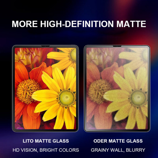 Lito 2.5D Classic Glass Matte iPad Air 13 (2024) Clear Lito 2.5D Classic Glass Matte iPad Air 13 (2024) Clear