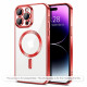 Techsuit Luxury Crystal MagSafe Samsung Galaxy A55 5G Red Techsuit Luxury Crystal MagSafe Samsung Galaxy A55 5G Red
