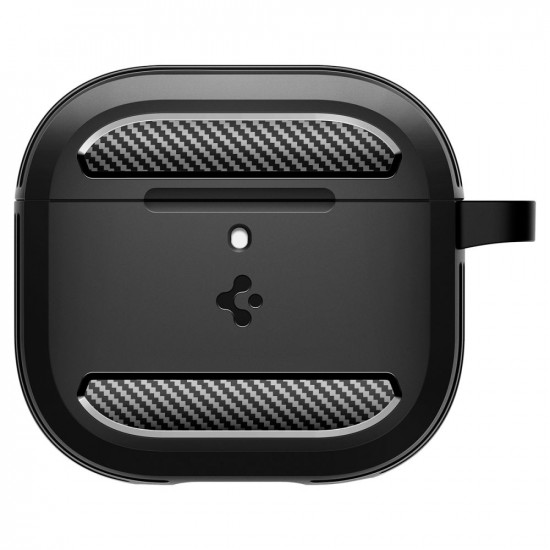 Spigen Rugged Armor AirPods 4 czarny/matte black ACS08642