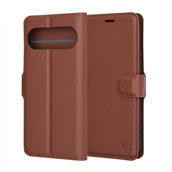 Techsuit Leather Folio Google Pixel 9 Pro / 9 Brown Techsuit Leather Folio Google Pixel 9 Pro / 9 Brown