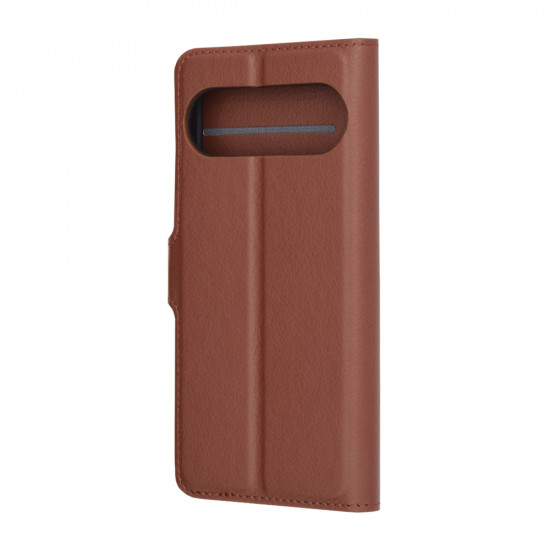Techsuit Leather Folio Google Pixel 9 Pro / 9 Brown Techsuit Leather Folio Google Pixel 9 Pro / 9 Brown