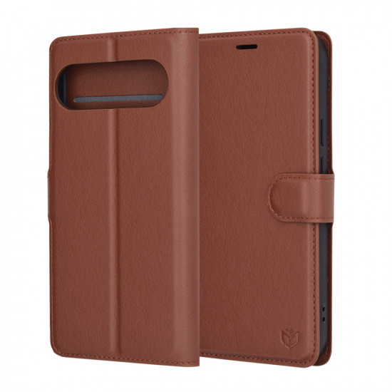Techsuit Leather Folio Google Pixel 9 Pro XL Brown Techsuit Leather Folio Google Pixel 9 Pro XL Brown